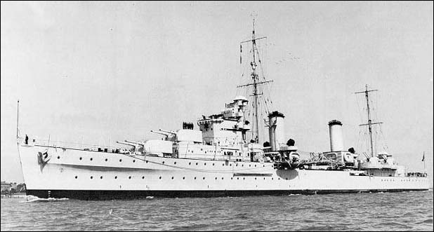 HMS Penelope - The Royal Naval cruiser during WWII