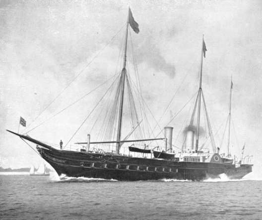 The Royal Yacht Victoria & Albert