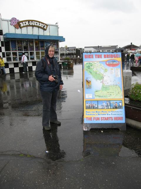Wet day on Pier 39
